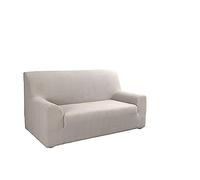 tural Housse de canapé élastique Beige 3 Places (180-230cm) | Couverture Extensible | Barrière Contre Les Acariens | Disponible en différentes Couleurs et Tailles