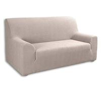 tural - Housse de Canapé Élastique la Valeta Beige 1 Place (70-100cm) | Couverture Extensible | Barrière Contre Les Acariens et Les Punaises de Lit | Disponible en différentes Couleurs et Tailles