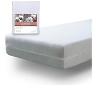 Tural - Lot de 2 Housse de matelas élastique avec fermeture éclair. Tissu éponge 100% coton. Rénove matelas. Dimensions