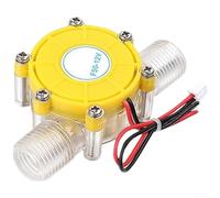 Turbine à eau pour hydrogénérateur 5 V 12 V 80 V CC pour tuyau de maison, lumières LED, boîtier en métal d'énergie à petite échelle pour mini unité (E)