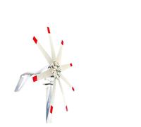 Turbine éolienne 3000W 12V 24V 48V avec 8 pales, petite for usa domestique, camping-car, Yacht, faible bruit, haute efficacité(24V)