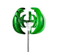 turbine éolienne à axe vertical 3000W, haute efficacité, faible niveau sonore, 24V