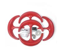 Turbine éolienne verticale 5000W 12V 24V 48V, 5kw, avec contrôleur de Charge hybride, for usage domestique(Red,With Mppt Controller,12V)