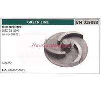 Turbine GREENLINE Motopompe QGZ 25-30N Année 2012 019883