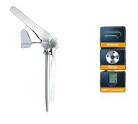 Turbine horizontale, puissance 10KWh, faible niveau sonore, avec régulateur MPPT, 2000W, 48V