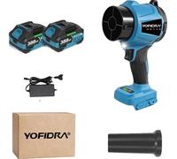 Turbo-ventilateur électrique, haute puissance, vitesse réglable, 2 batteries 388VF