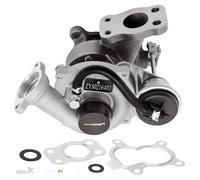 Turbocompresseur, fabriqué en métal de haute qualité, design compact, compatible avec les modèles FORD FIESTA TDCI 1.4, augmentation de la puissance allant jusqu'à X chevaux, conçu pour une longue dur