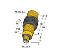 Turck 2506100 - BC10-S30-VP4X-H1141, Capteur Kapazitiver