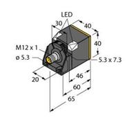 turck turck Capteur inductif BI30UCK40AP6X2H1141 30 mm PNP M12 x 1 Quantité:1