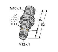 turck Turck Capteur inductif BI8-M18-AP6X Quantité:1