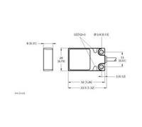 turck turck Capteur inductif BI8U-Q08-AP6X2 8 mm métal IP68 Quantité:1