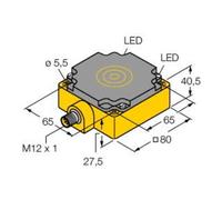 turck turck Capteur inductif NI75UCP80AP6X2H1141 75 mm plastique PBT-GF30-V0 Quantité:1