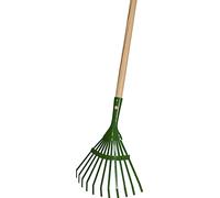 Turk Outils de jardinage pour enfants Balai à feuilles avec manche 80 cm