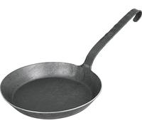 TURK poêle à frire forgée à chaud de forme libre avec manche à crochet plat Ø28cm noir