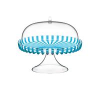 Turquoise STAND À GÂTEAU AVEC CLOCHE "DOLCEVITA"