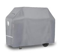 Turtle-Life Housse Barbecue imperméable, Housse de Barbecue Extérieur, Housse Barbecue Gazde à gaz 3-4 brûleurs, Housse de Protection pour BBQ, Ne S'efface Pas en 2 Ans, Gris 136x70x114CM
