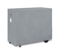 Turtle-Life Housse Barbecue imperméable, Housse de Barbecue Extérieur, Housse Barbecue Gazde à gaz 3-4 brûleurs, Housse de Protection pour BBQ, Ne S'efface Pas en 2 Ans, Gris 120x60x100CM