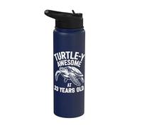 Turtle-y Awesome à 33 ans Ocean Stainless Steel Insulated Water Bottle
