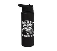 Turtle-y Awesome à 38 ans Ocean Stainless Steel Insulated Water Bottle