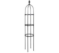 Tuteur de Jardin 145 cm Colonne rosiers Support pour Plantes grimpantes Ø 31.7 cm Obélisque de Jardin