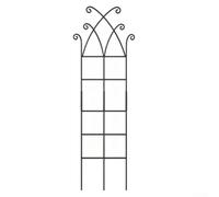 Tuteur Métal 86cm pour Plantes Grimpantes pour intérieur Extérieur(Black) | Hauteur 86cm, métal pour robuste, pour intérieur extérieur, rosiers, haricots, pois, clématites