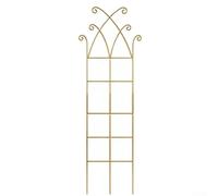 Tuteur Métal 86cm pour Plantes Grimpantes pour intérieur Extérieur(Gold) | Hauteur 86cm, métal pour robuste, pour intérieur extérieur, rosiers, haricots, pois, clématites