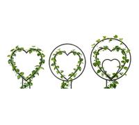 Tuteur pour en pot Support métallique artistique pour vignes | Support pour plantes d'extérieur pour jardinage domestique pour débutants, intérieur, maison, mariage, légumes et fleurs