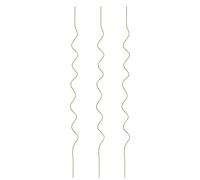 Tuteur pour tomates - Tuteur en spirale - 100 cm - Lot de 3 - Pour les plants de tomates et les plantes grimpantes - Vert clair