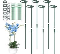 Tuteurs pour le jardin, robustes, lot de 6, réglables