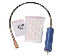 TUXING 4500Psi Pcp Hand Pump Air Filter, Pcp Air Compressor Oil Water Filter with Female Soft Hose and Male Quick Connector for High Pressure Air Compressor Pump 30Mpa