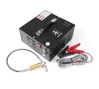 TUXING Compresseur d'air 30 MPa, 4500 psi, pompe à air haute pression, sans huile-eau avec convertisseur pour carabine à air comprimé PCP