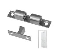 Tuxxjzm Loqueteau à billes pour porte d'armoire, loquet à billes à ressort, loquet de serrage réglable, ferrures de porte d'armoire pour salle de bain et chambre à coucher