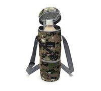 Tuxxjzm Sacs de Protection de Voyage pour Bouteilles de vin, Sac à vin - Porte-Bouteille à vin avec poignée Sac à vin Portable | Porte-Bouteilles, Sac de Camping Pliable, Sac pour, Camouflage.,