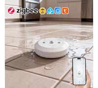 Tuya - capteur d'eau intelligent Zigbee, détecteur de fuite d'eau, application, moniteur à distance, besoin de passerelle, prise en charge de l'assistant domestique Zigbee2mqtt