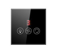 Tuya Controller Prise UE Ventilateur de Plafond Lampe Interrupteur Télécommande APP Contrôle Vitesse Fonctionne avec Alexa Home