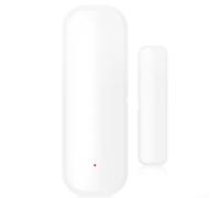 Tuya pour porte ZIGBEE, capteur de maison, détecteur sans fil, aucune application requise, télécommande pour Alexa Google Home Blanc (pour ZIGBEE)
