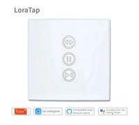 Tuya Smart Life WiFi Rideaux Stores Interrupteur Volet Roulant Moteur Électrique Google Home Alexa Commande Vocale Maison Connectée Moteur Ouverture Automatique Motorisé Automatisation Conduite White
