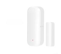 Tuya Smart Wifi Capteur de porte et fenêtre avec commande vocale, aucun hub requis, application d'alertes en temps réel pour la sécurité de la maison, blanc (WIFI)