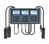 Tuya Testeur intelligent de qualité de l'eau analyseur multi-paramètres pour pH salinité ORP pour surveillance de la température SG en temps réel avec contrôle par application pour aquariums, piscines