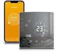 Tuya Thermostat Intelligent Thermostat de Chauffage Thermostat d'ambiance Thermostat WiFi Thermostat Mural Intelligent pour C