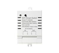 Tuya WiFi DIY Minuterie AC 85-265V WiFi ContrôLeur Sans Fil 30A Power Monitor Kwh pour Alexa Home