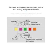 Tuya WiFi Garage Door Opener Wireless 433MHz Door Sensor pour Alexa Home pour Warehouse Garage(US)
