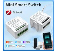 Tuya Zigbee 3.0 interrupteur d'éclairage intelligent bricolage Module disjoncteur de relais 1/2/3 Gang vie intelligente APP commande vocale Alexa Google Home AC100-240V
