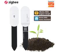 Tuya Zigbee - détecteur de température et d'humidité, testeur intelligent de sol, capteur d'humidité, application téléphonique, moniteur en temps réel pour maison et jardin Tuya Zigbee