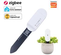 Tuya Zigbee - détecteur de température et d'humidité, testeur intelligent de sol, capteur d'humidité, application téléphonique, moniteur en temps réel pour maison et jardin Zigbee 3.0