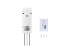 Tuya Zigbee Sans Fil HumidimèTre TempéRature Humidité Testeur Plante Moniteur IP67 éTanche DéTecteur pour Jardin
