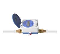 Tuya Zigbee Smart Compteur d'eau froide à ultrasons, IP68, affichage numérique LCD, mesure du débit d'eau, pour jardin domestique, système d'irrigation, DN15 (15 mm/2,5 m³/h)
