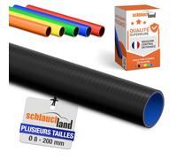 TUYAU 100cm SILICONE Ø 22mm droit NOIR 200°C Raccord Manchon flexible | CHOIX TAILLES ET COULEURS | DURITE Air Suralimentation Liquide Eau Refroidissement Radiateur flexible D'Admission Voiture