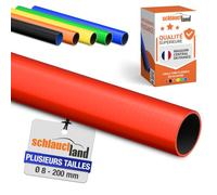 TUYAU 100cm SILICONE Ø 60mm droit ROUGE 200°C Raccord Manchon flexible | CHOIX TAILLES ET COULEURS | DURITE Air Suralimentation Liquide Eau Refroidissement Radiateur flexible D'Admission Voiture