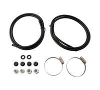 Tuyau 4ft Piscine Kit de Tubes de chlorinateur de Rechange pour mangeoires de Piscine Hayward CL Series, Comprend des Colliers de Serrage de Selle matériaux Haute qualité Piscine
